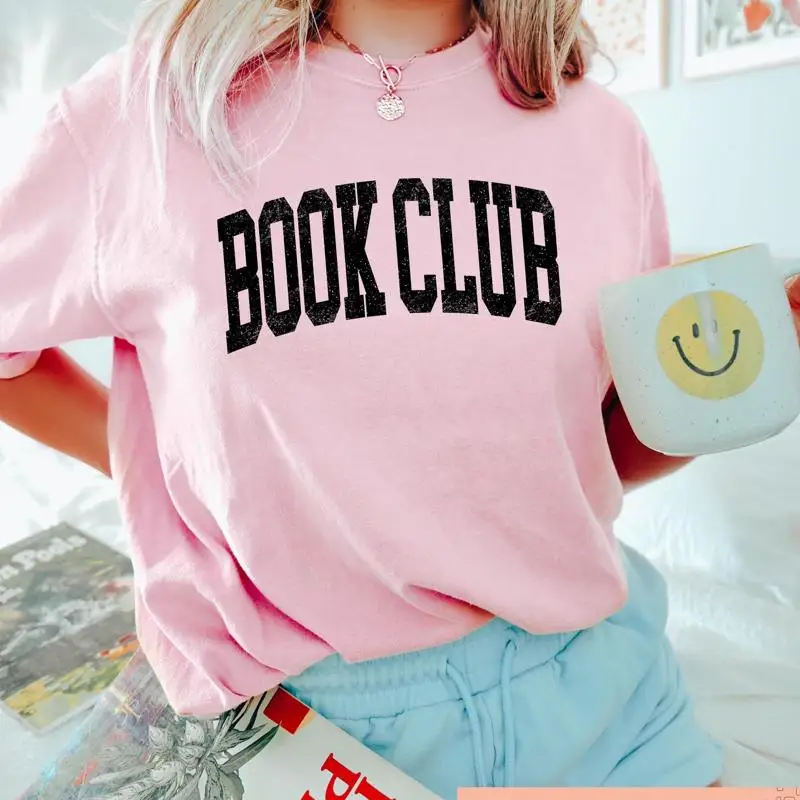 Camiseta de sudor para Club de libros, suéter de lectura novedoso para amantes, cuello redondo para mujer, lector de profesores, gusano