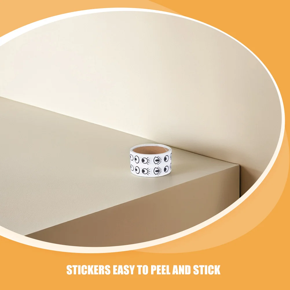 ملصقات عيون جوجلي ذاتية اللصق مكونة من لفات من شارات مقلة العين الكرتونية الإبداعية للحرف اليدوية وملصقات المشاريع التي تصنعها بنفسك #4