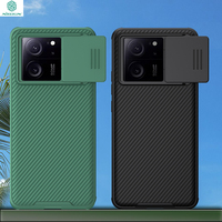 For Xiaomi mi 13t Pro Case NILLKIN Slide Cases Lens Protection Case Cover Anti-skid Cover For Xiaomi mi 13t Black Cover