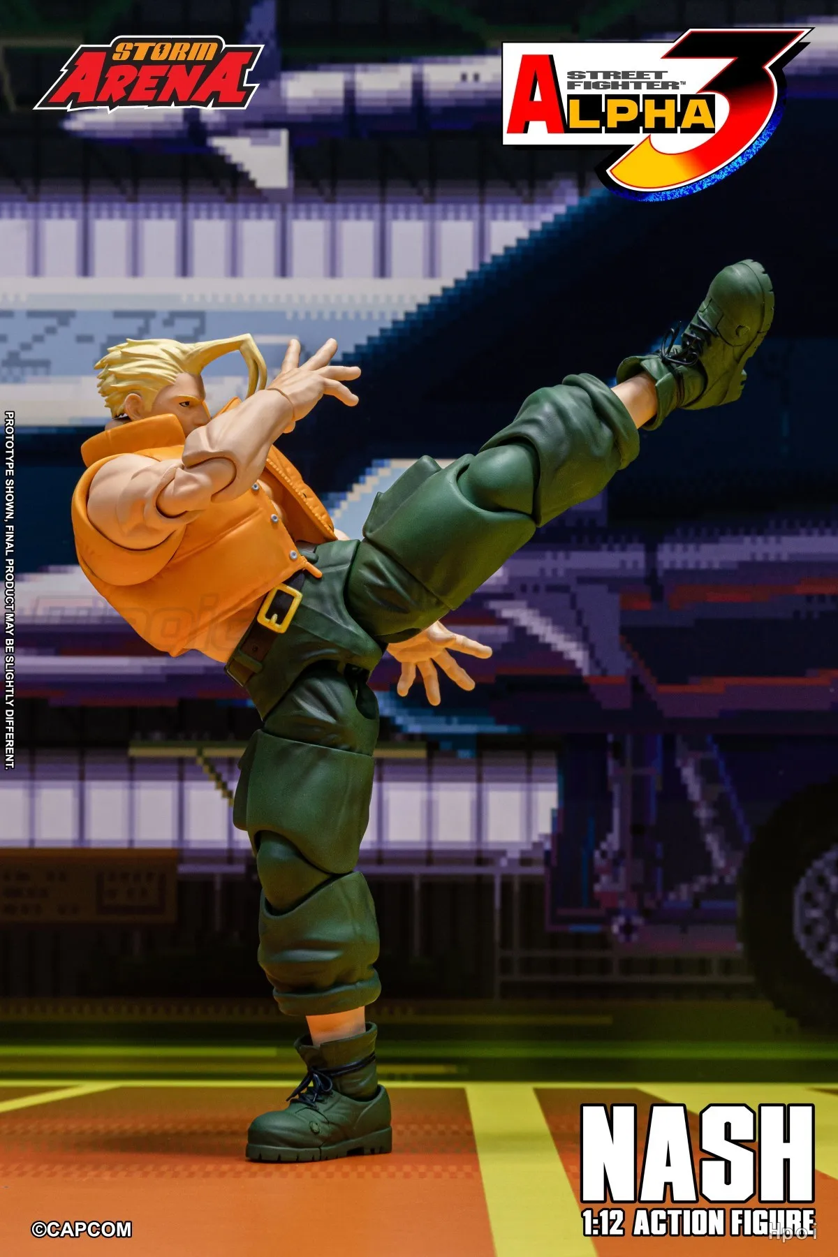 

【MT】Storm Collectibles STORM ARENA SFSA05 Street Fighter Alpha 3 Фигурка Чарли Нэша