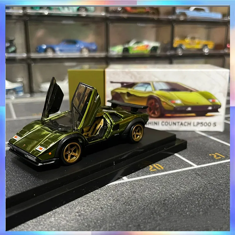 

1/64 Hot Wheels Red Line Car Model RLC LAMBORGHINI Countach LP500S Model Limitied Collectible Model Room Ornament Boy Toy Gift