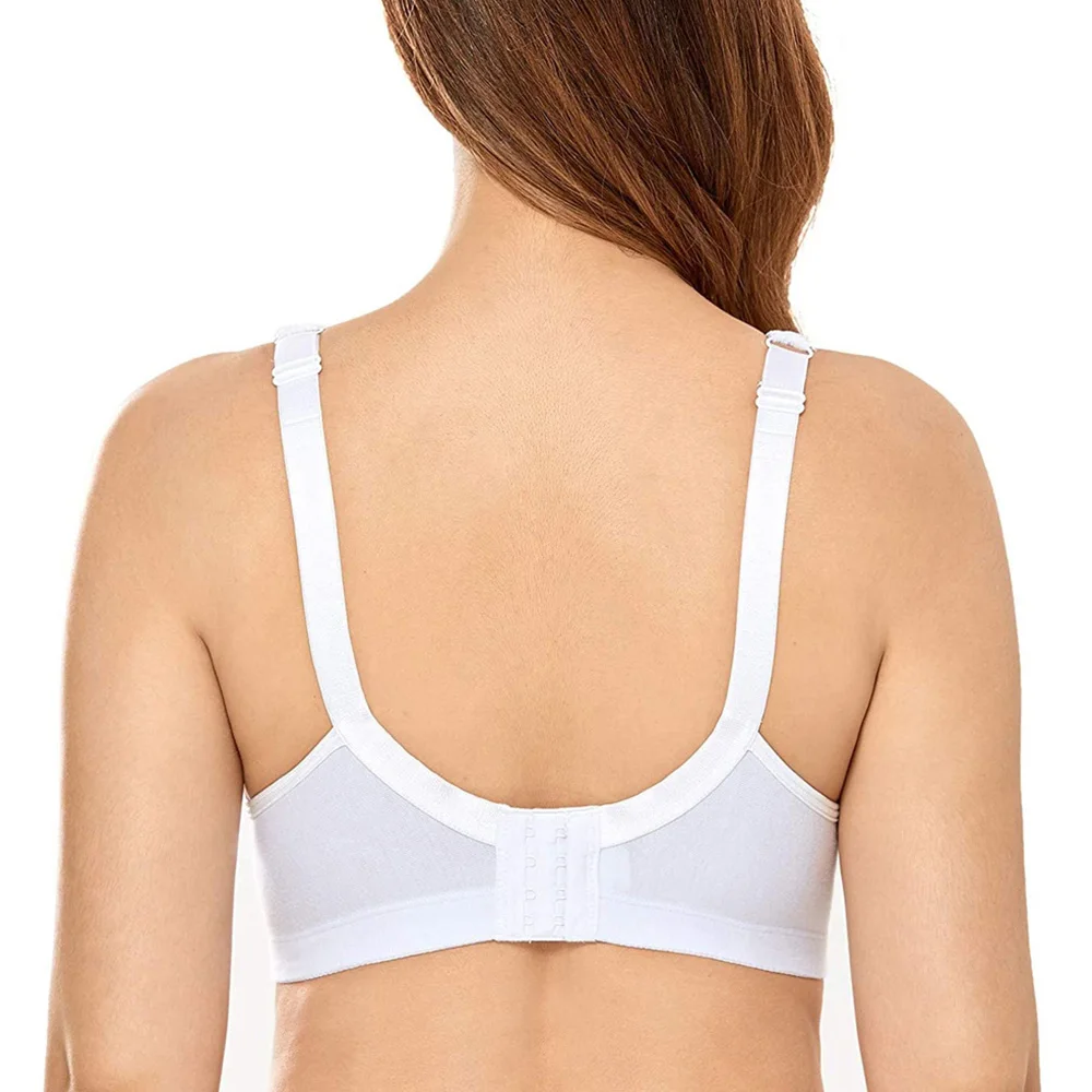 Big Full Coverage Bra For Women Non Padded Wire Free Underwear Cotton Lace Bras Plus Size Bra A B C D E F G H I