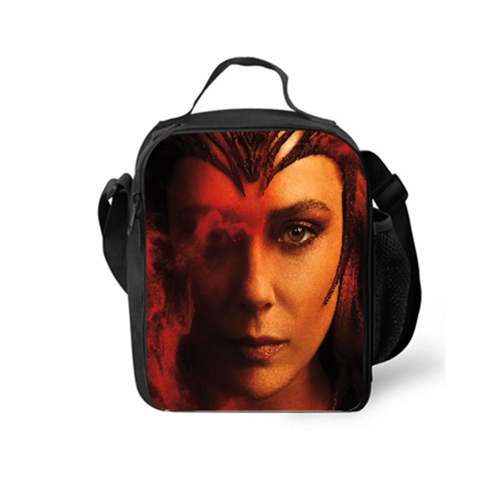 

Scarlet Witch Insulated Lunch Box,Waterproof Lightweight Marvel Thermal Bag for Camping,Travel
