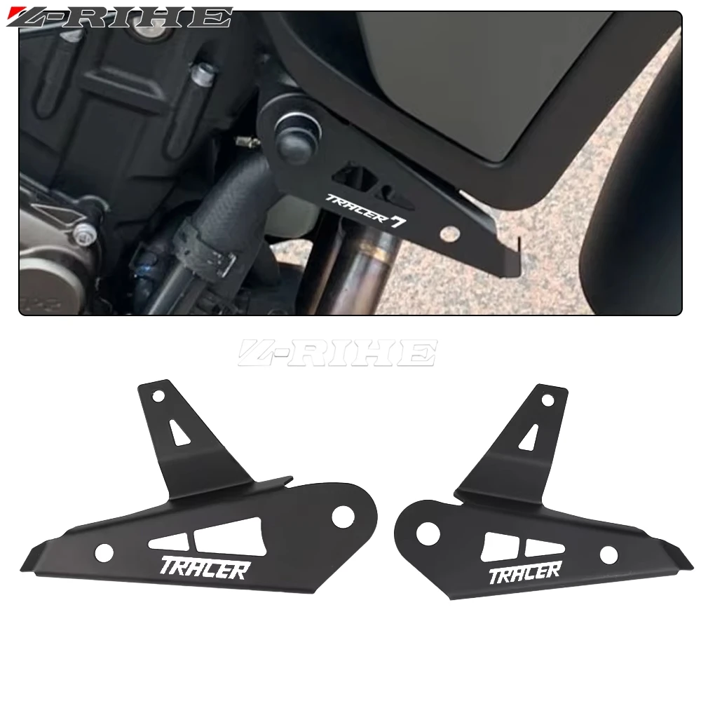 

Для YAMAHA TRACER700 Tracer7 2020-2024 2023, противотуманная фара дальнего света, прожектор, вспомогательный кронштейн, держатель, крепление Tracer 7/700 GT