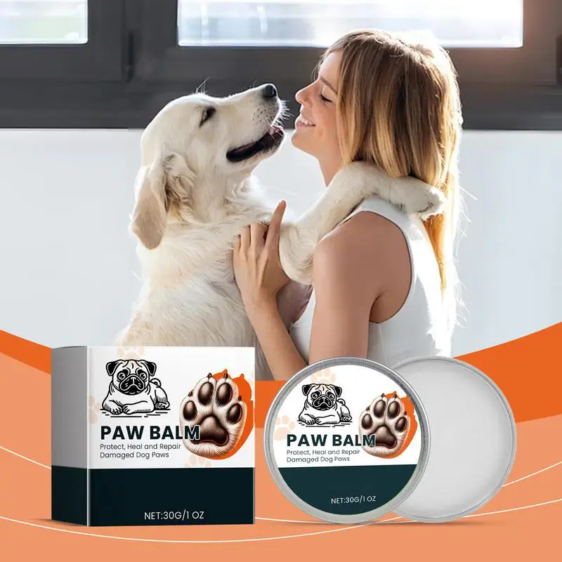 Paw Butter For Dogs Cat Paw Wax Effective & Safe Natural All Season Protection And Paw Soother Nourish Balm For Repairs &