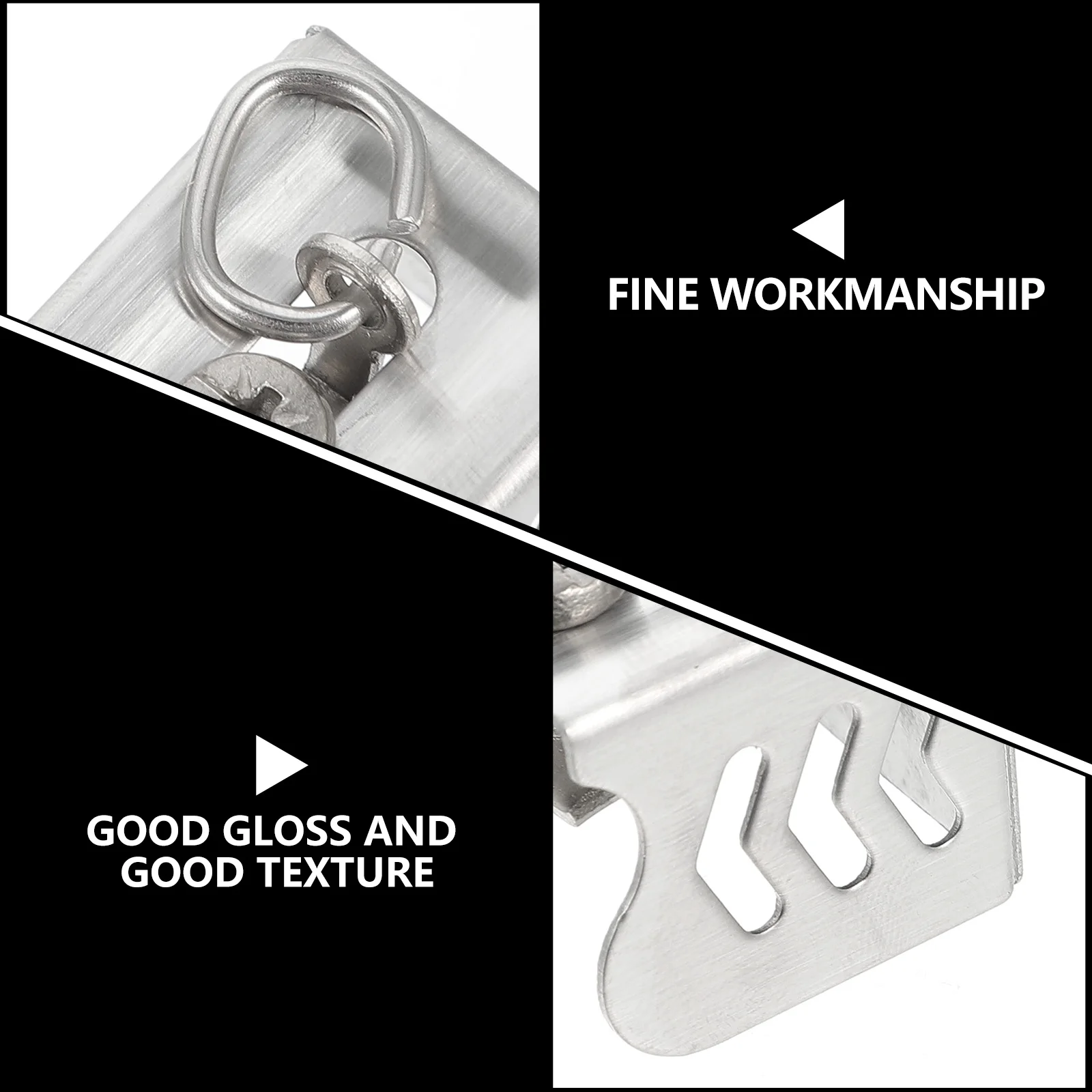 

20pcs Stainless Steel Curtain Rod End Sealing Plug Easy Install Decorative Finial For Living Room Bedroom Office Use End