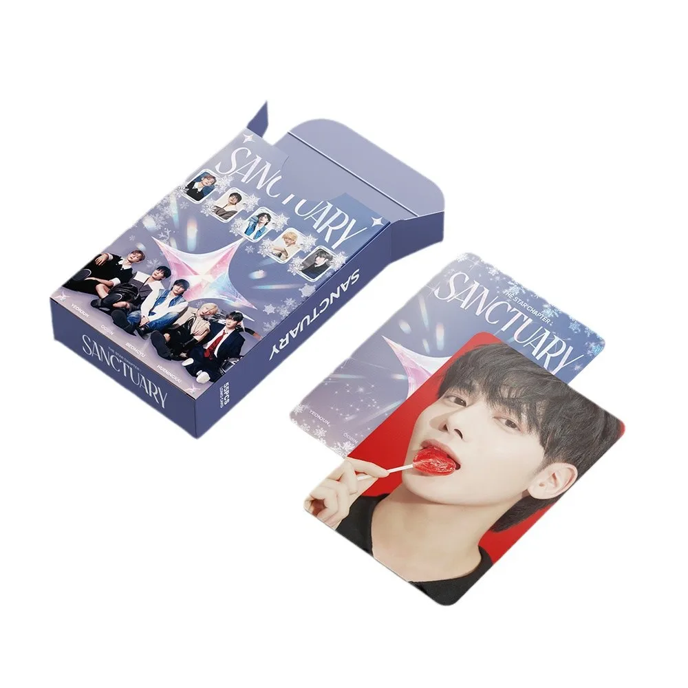 55Pcs Idol Boy Group New Album TOMORROW Lomo Cards HUENINGKAI TAEHYUN BEOMGYU SOOBIN YEONJUN HD Printd Photocards Fans Gift