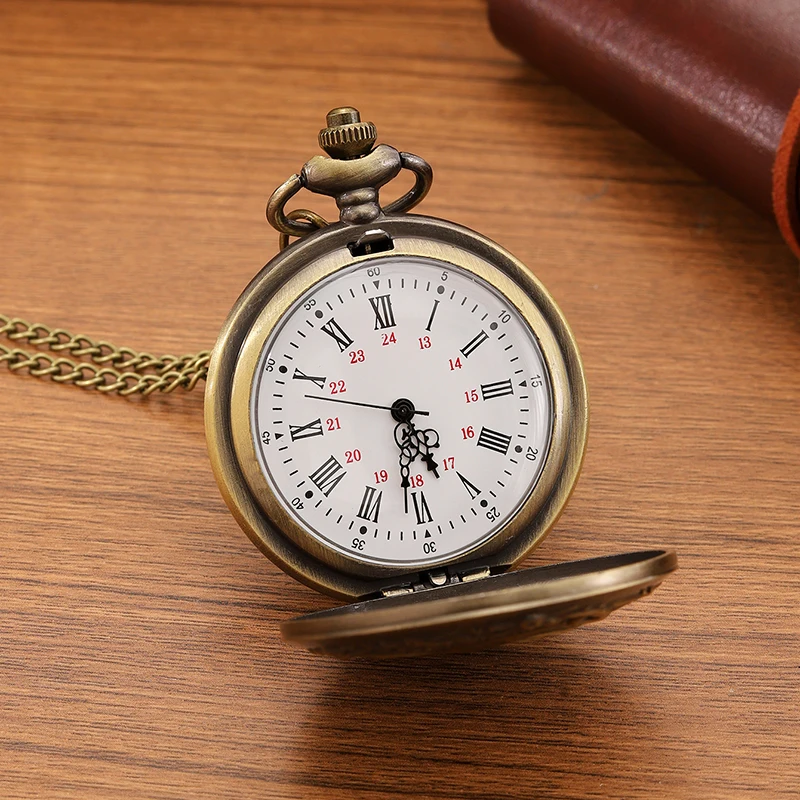 Карманные часы в античном стиле стимпанк, ВИНТАЖНЫЕ КВАРЦЕВЫЕ бриллиантовые ожерелья, подвеска, цепочка для часов для мужчин и женщин