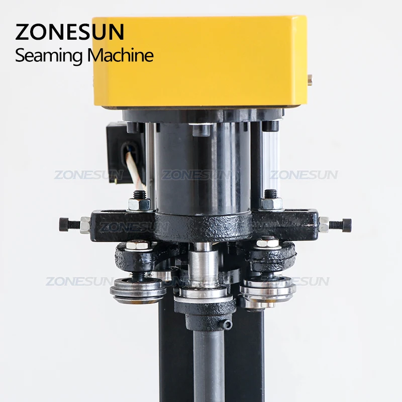 ZONESUN ZS-LYC160 Semi Automatic Tin Soft Drink CANS Capping Sealing Machine Tin Can Seamer Can Closing Machine