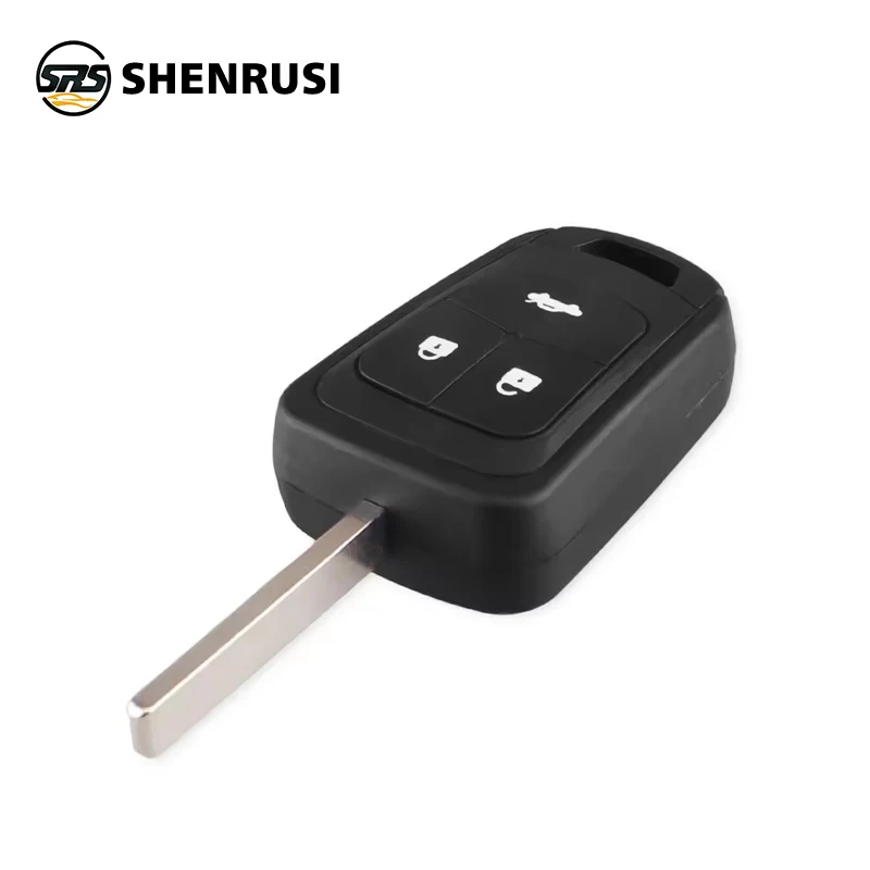 

SHENRUSI 2/3 Buttons Remote Car Key Shell Fob Cover Case For Chevrolet AVEO For Opel Camaro/Cruze/Equinox/Impala/Malibu/Sonic