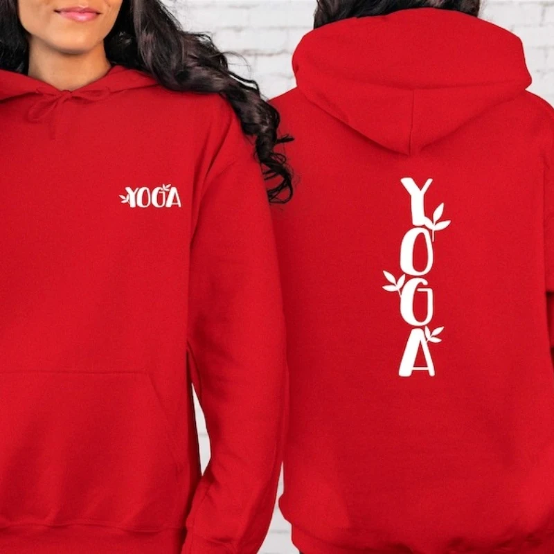 

Толстовка для йоги: духовная толстовка, подарок для йоги, уличная мода, трендовая осенне-зимняя термопростая толстовка с капюшоном, уличная женская одежда