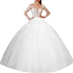 4/6/8 Layers Tulle Crinoline Skirt Hoopless Petticoat Underskirt for Bridal Wedding Dresses