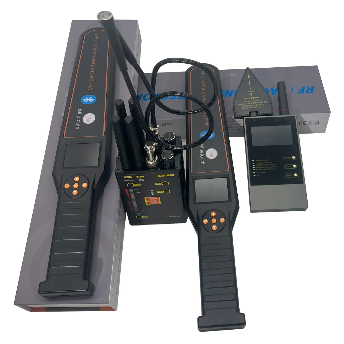 

Многорежимный детектор сигналов, высокая чувствительность для GPS-слежения и обнаружения беспроводной камеры, детектор скрытой камеры, антишпионские гаджеты