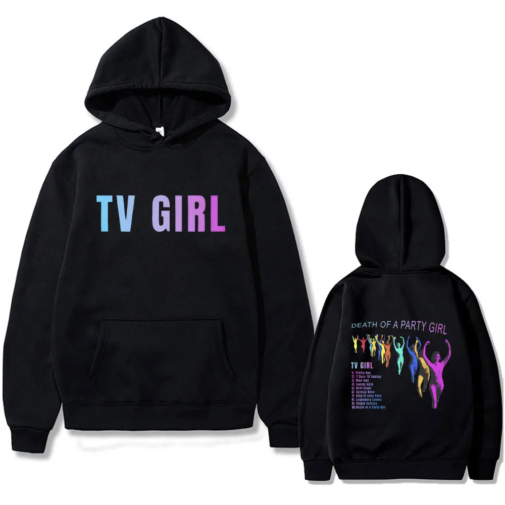 

Hot Sale TV Girl Death of A Party Girl Graphic Hoodie Male Casual Fleece Cotton Hoodies Men Women's Fashion Oversized Pullover