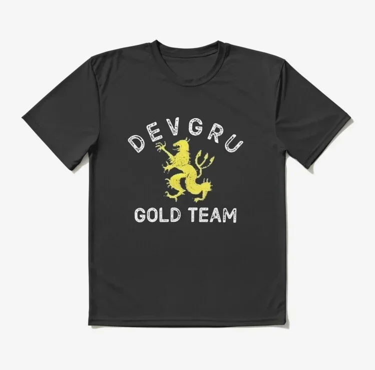 Naval SEALs Team Six DEVGRU Gold Team T-Shirt 100% Cotton O-Neck Summer Short Sleeve Casual Mens T-shirt Size S-3XL