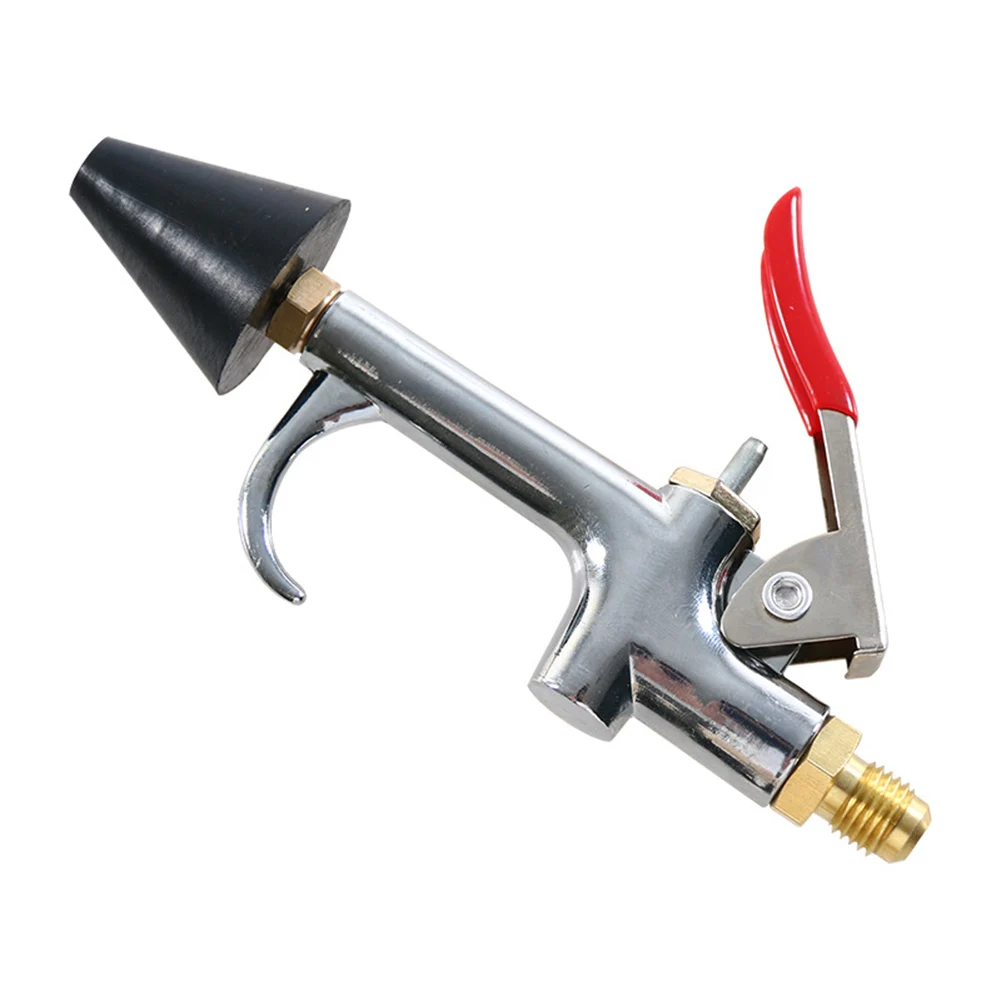 Stainless Steel Nozzle Blowgun For Compressor, Adjustable 90 PSI Airgun Blower With Thumb Switch Lever For Cleaning Dust