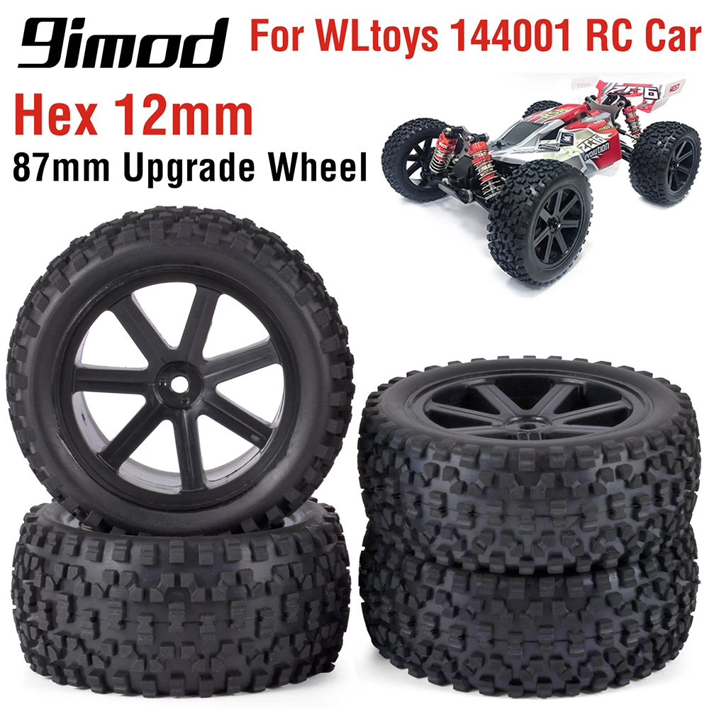 Przednie tylne opony zestaw kółek piasty sześciokątne 12mm wkładki piankowe do Redcat HPI HSP Traxxas ZD Racing RC 1/10 Off samochód zabawka