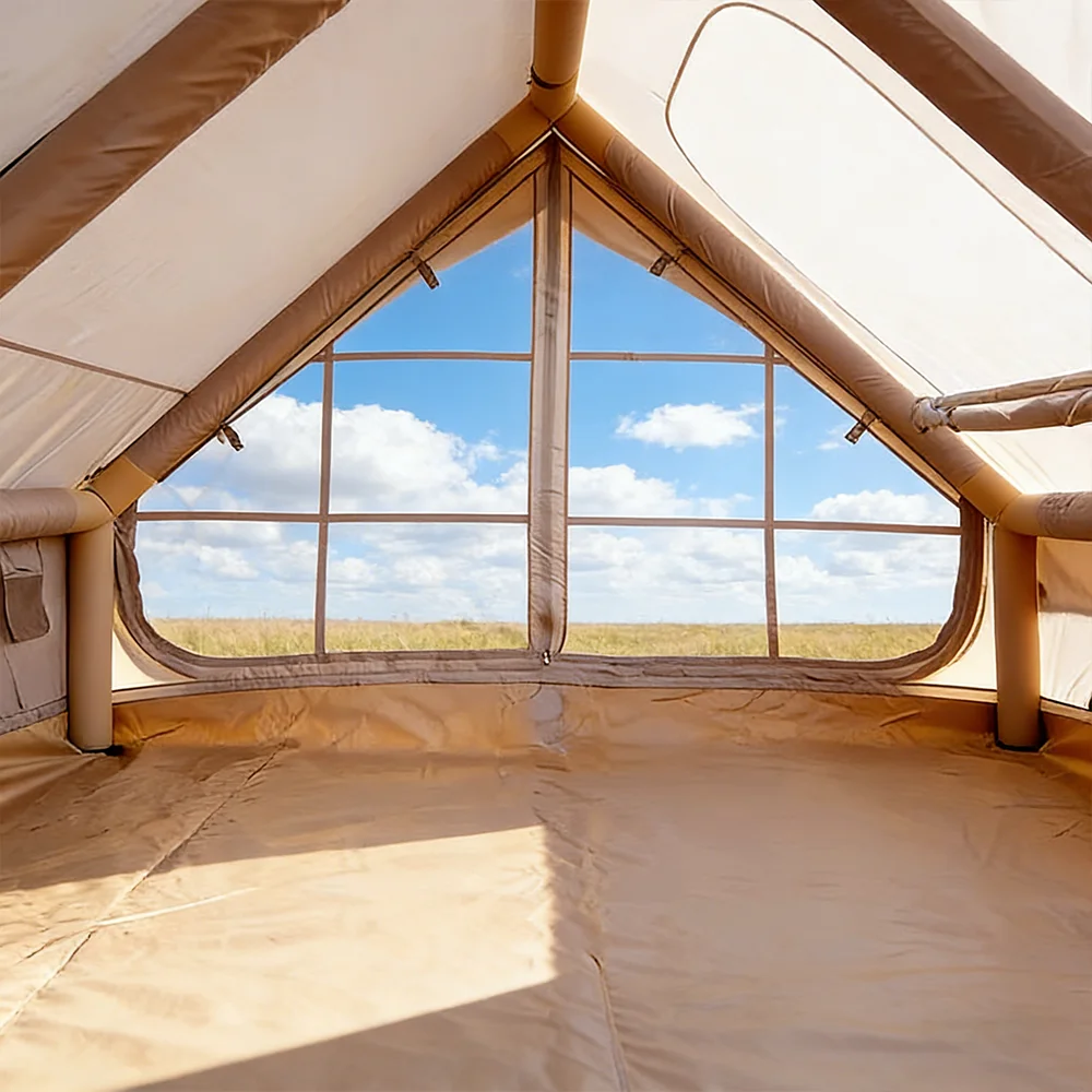 Large Inflatable Camping tent  - đánh giá và giá Emergency Mylar Tent