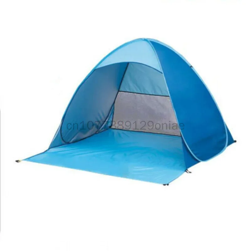 Outdoors Foldable Easy Ultralight Quick Opening Children Family Camping Beach Tent No Need to Build Fully Automatic Cute Tent