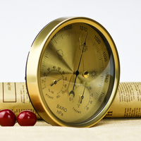 Atmospheric Pressure Gauge Thermometer Humidity Weather Forecast Home Marine Barometer Air Pressure Gauge