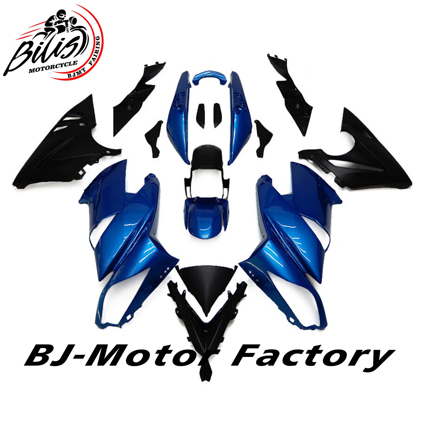 مجموعة هدايا بلاستيكية ABS للدراجات النارية مناسبة لـ Kawasaki Ninja 650 2009-2011 EX650 ER6F 2009-2011 هدية برتقالية