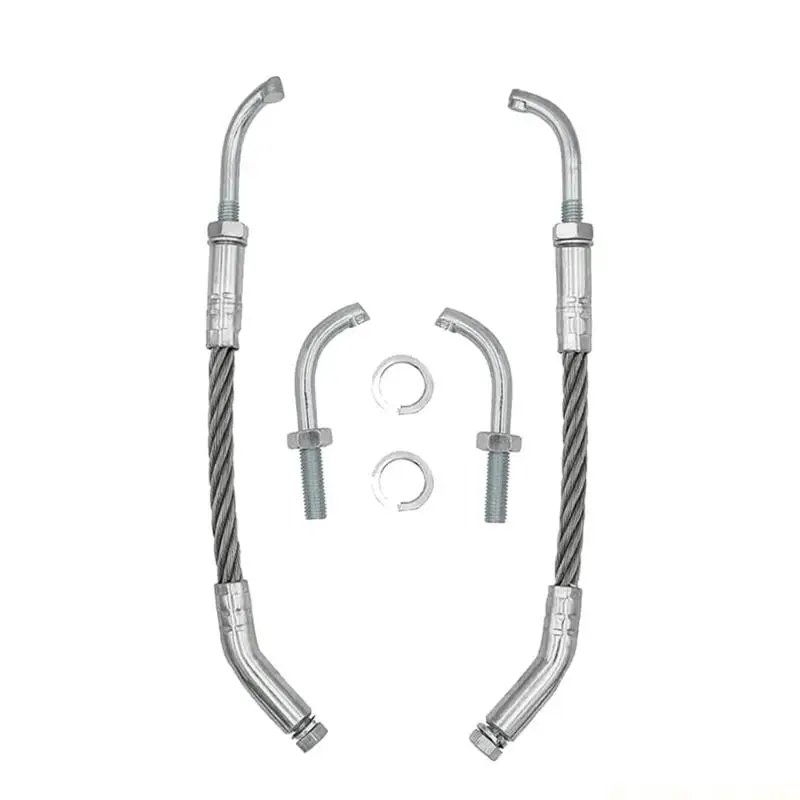 J0MA Long Lasting Scratchers Set Snow Dust Generation Snowmobile Slideways 1201-DF