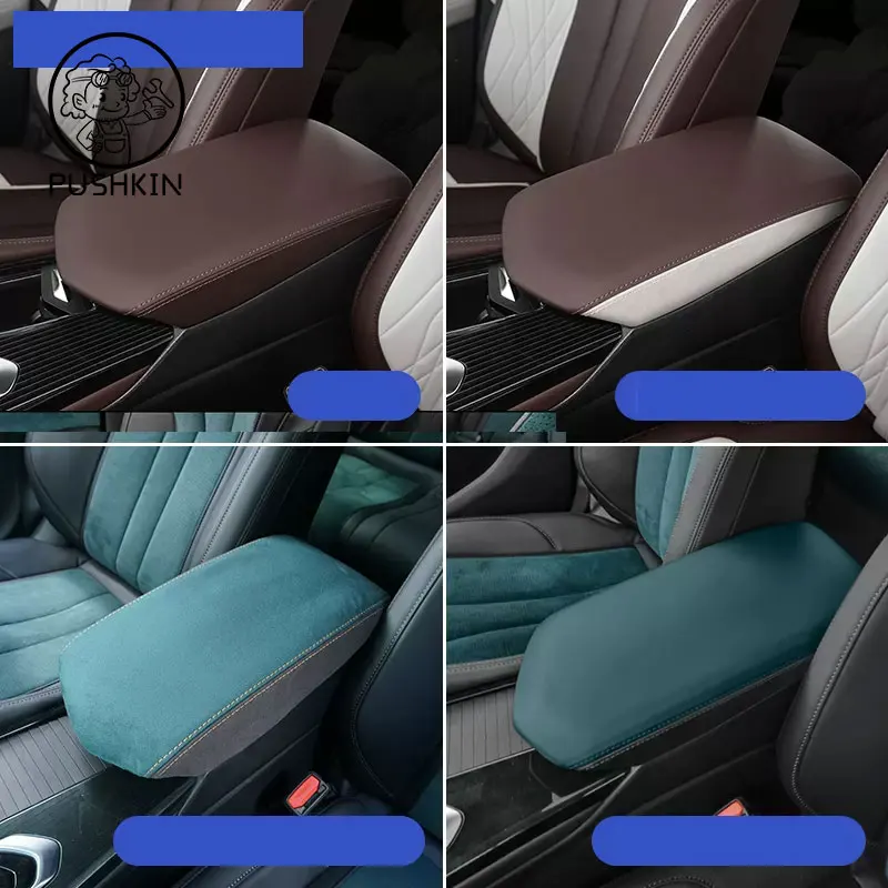 

For Geely Monjaro KX11 Xingyue L 2021- 2024 Car Central Control Armrest Box Leather Protective Cover Interior Auto Accessories