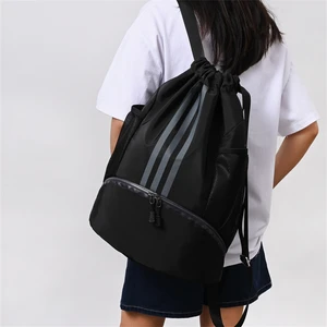 SEEARTE-CORD GYM SACK for men and women, fitness backpack, basketball, outdoor, soccer, soccer, training, storage bags 8 Main Sales Football Scholarship - №5