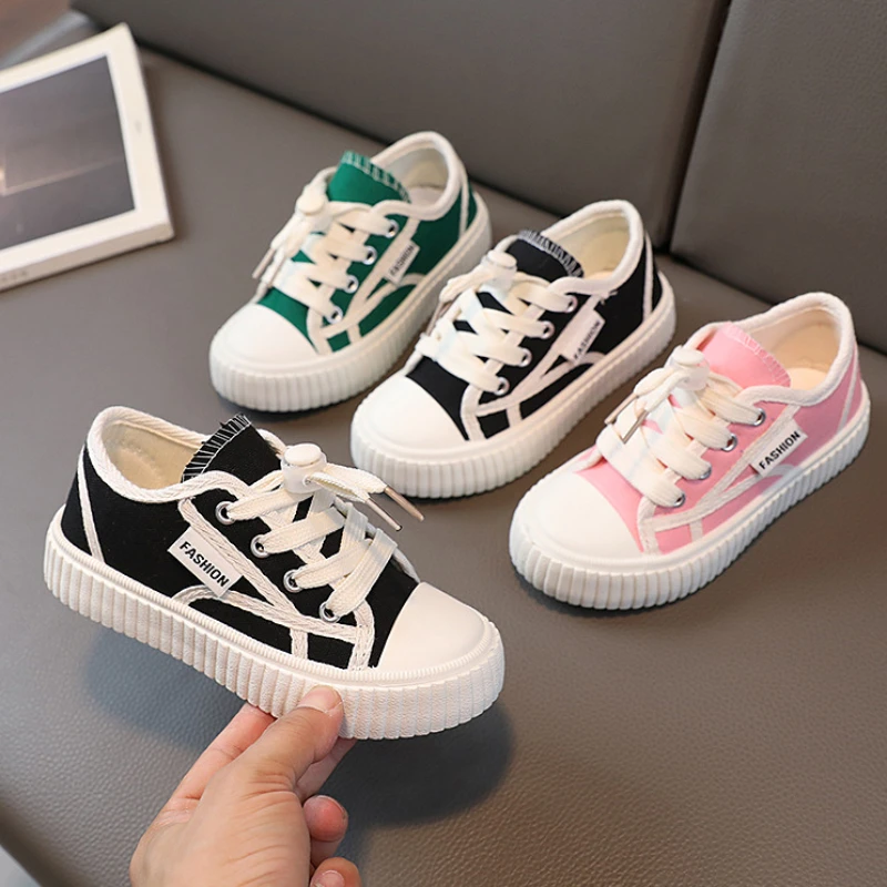 Summer Canvas Sneakers Baby Boys Girls Shoes First Walkers Infant Toddler Anti-Slip Soft Sole Classical Newborn Baby Shoes