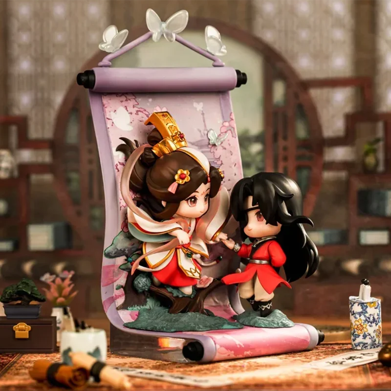 Original Heaven Official's Blessing Action Figure Tian Guan Ci Fu Q Version Xianle Floating Painting Xie Lian Hua Cheng Gift