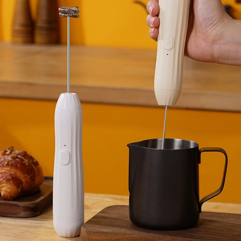 Mélangeur électrique mélangeur mousseur à lait portable ABS matériel fabricant bulles fouet