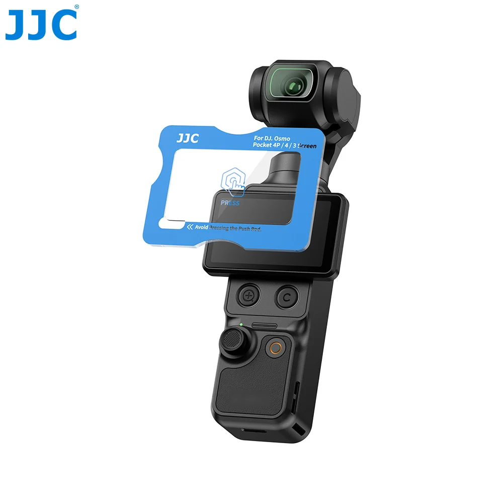 Protecteur d'écran en verre ultra-résistant JJC pour DJI Osmo Pocket 4P Pocket 4 3 Accessoires Revêtement anti-reflet AR
