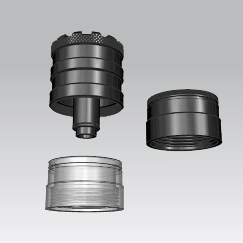 YFTK Bambu Düğüm Üst Cam Kapak 4.8ML Tank Tüpü Flash eVapor V4.5S+ RTA V4.5 Donanım Aksesuarı için