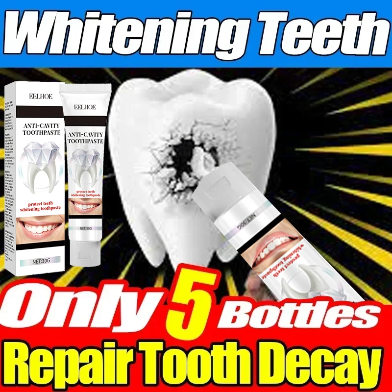 

2025 Upgrade Quick Repair of Cavities Caries Removal of Plaque Stains Decay Whitening Yellowing Repair Teeth Teeth Whitening