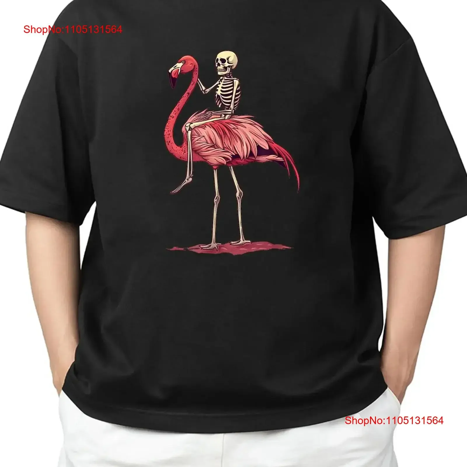 Flamenco para una diversión verano Vibe camiseta adulto Look S 4XL vintage lavado versátil streetwear Casual suave moda elegante