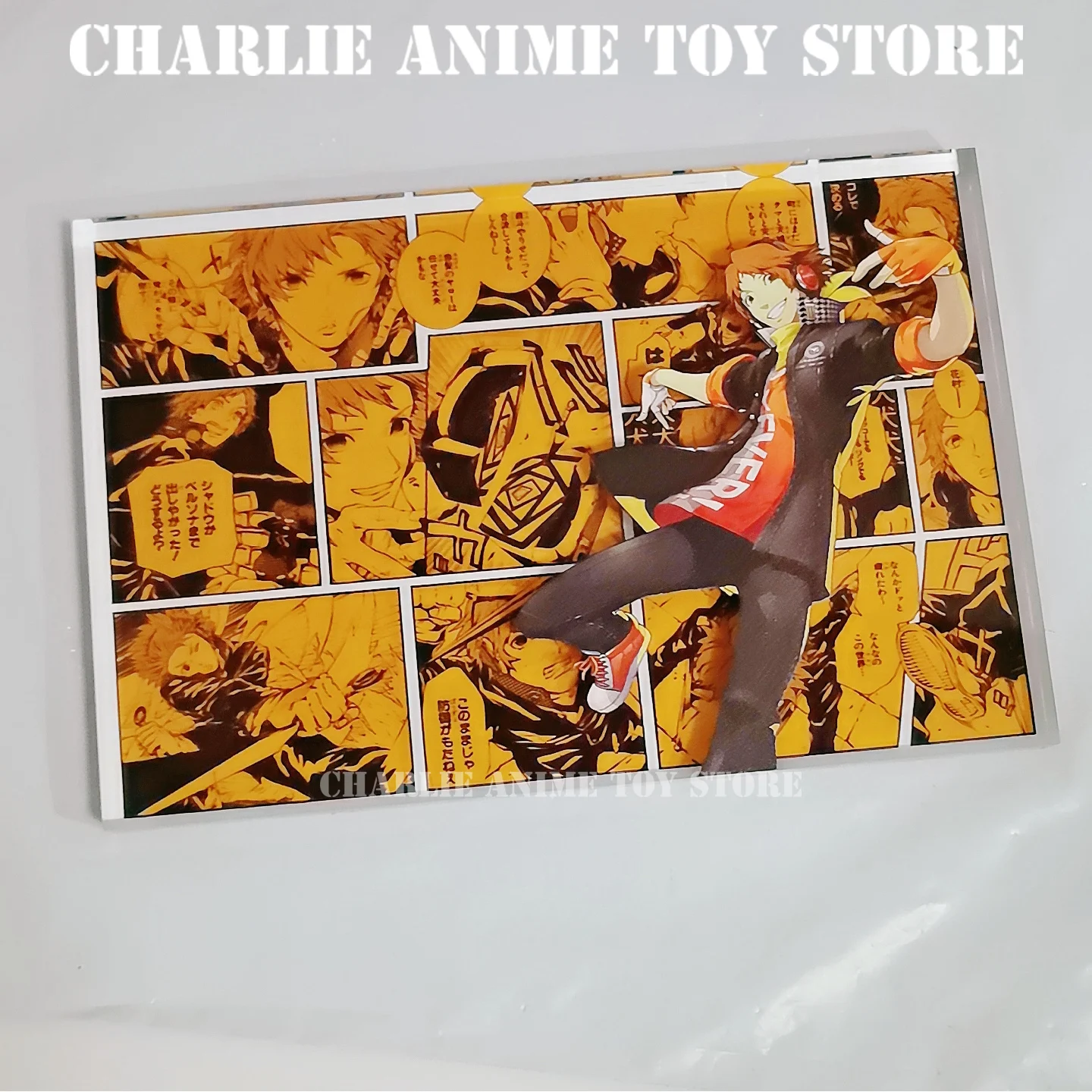 Classic Japanese Anime Figure Transparency Acrylic Stand Brick Cartoon Amamiya Ren Akechi Goro Yusuke Kitagawa Fan Collection - view 4