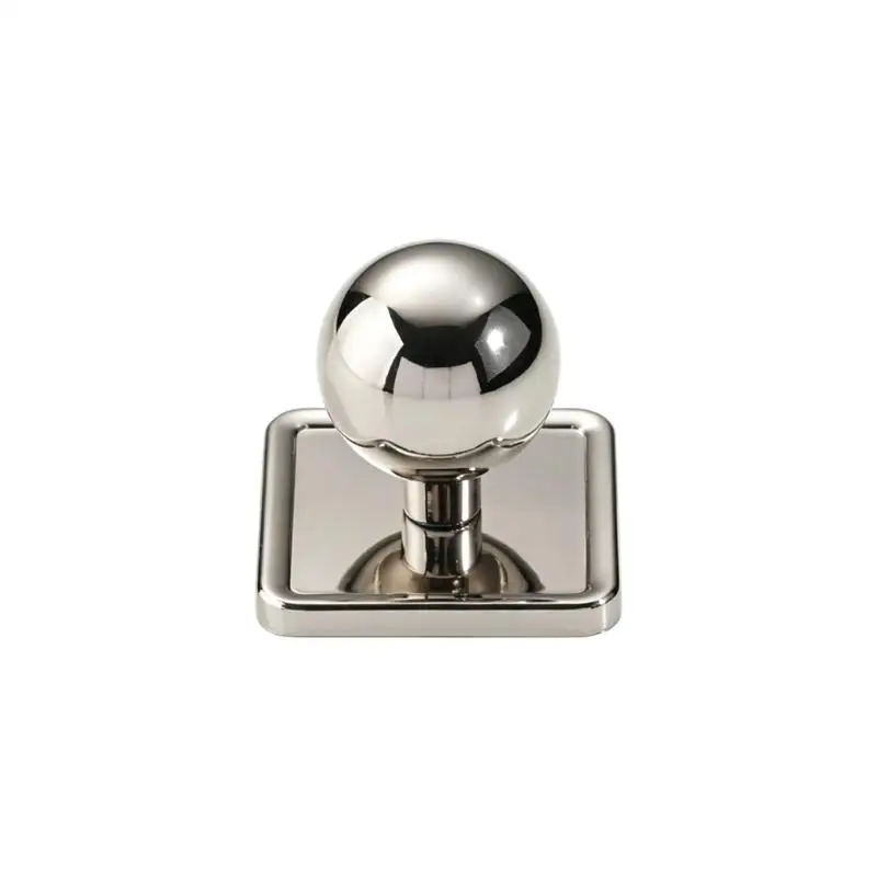 652F Storage Furniture Handle with Silver-Tone Finish for Drawers and Wardrobes