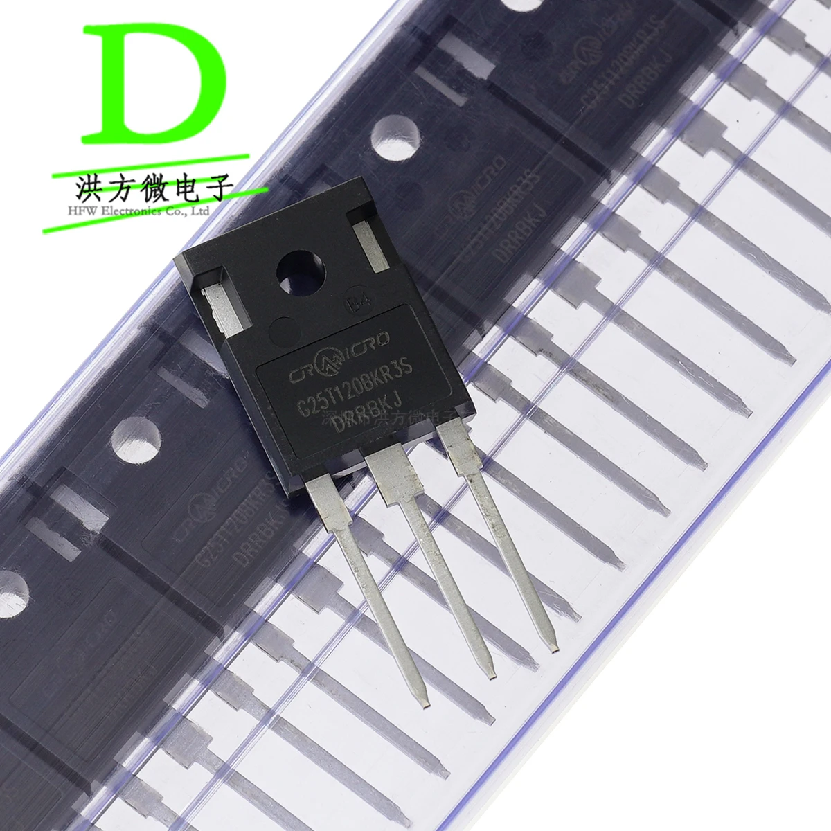 CRMICRO العلامة التجارية MOSFET IGBT CRG25T120BKR3S TO-247 1200 فولت 50A