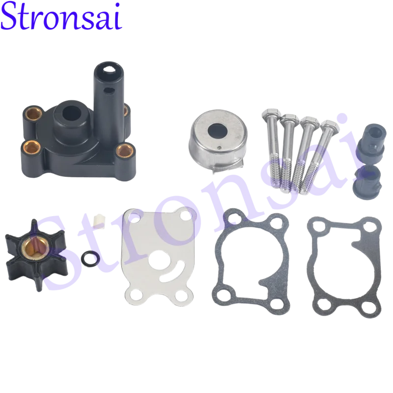 

Water Pump Impeller Kit W/Housing 396644 18-4529 For Johnson Evinrude Outboard 4 4.5 5 6 7.5 8 HP 1984 1986 2005 389844 0396644