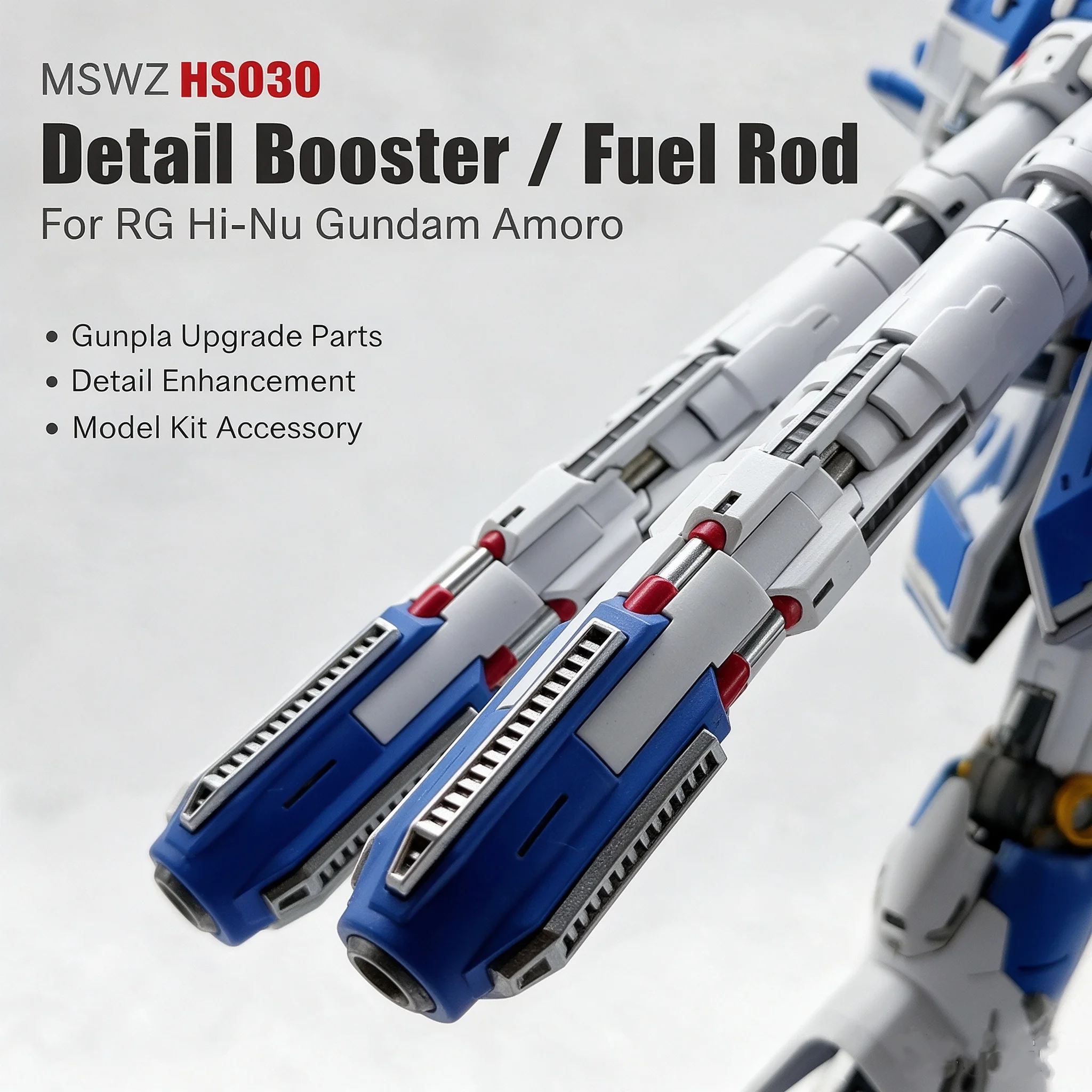 MSWZ HS029 HS030 Gundam Backpack Hydraulic Rod Fuel Rod Thruster Detail Upgrade Parts Gunpla Model Accessories