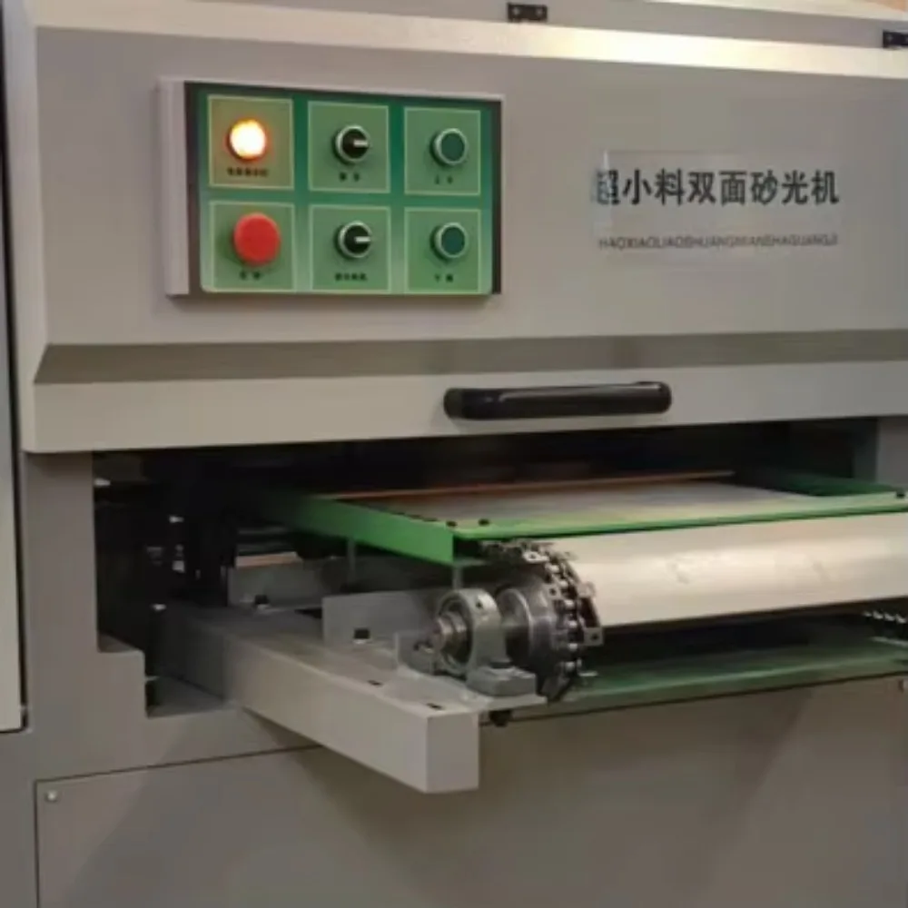 P2S280 Automatic Double Sided Small Material Sanding Machine / Wood Sander Machine for Sale