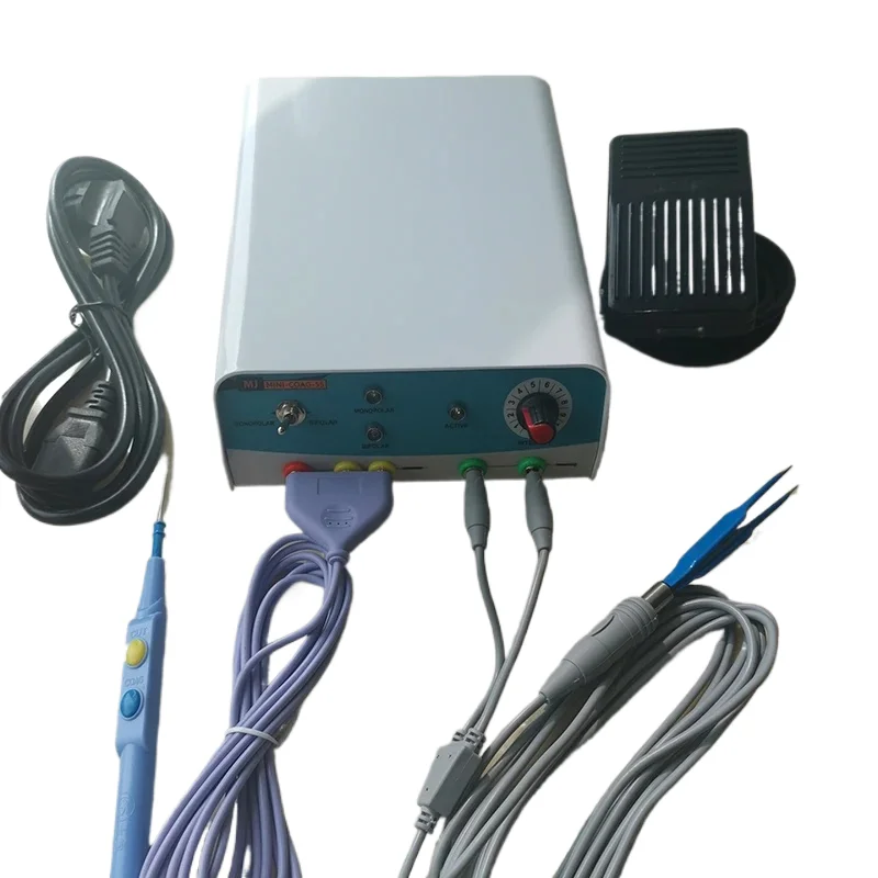 AC220V High Frequency Surgery Bipolar Electrocoagulator Scalpel Cutter Electroexcision Electrocautery Instrument