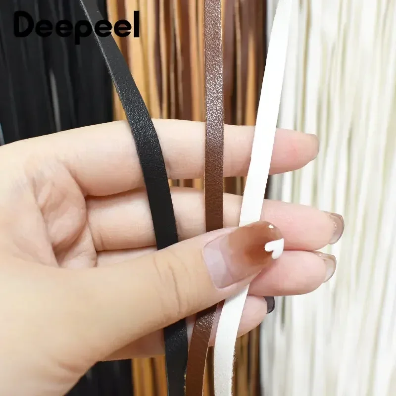 1Pc 66*50/70cm Extra Large Leather Tassel Lace Trim Fringe Ribbon for Jacket Clothing Dresses Decor Edging DIY Crafts Accessory