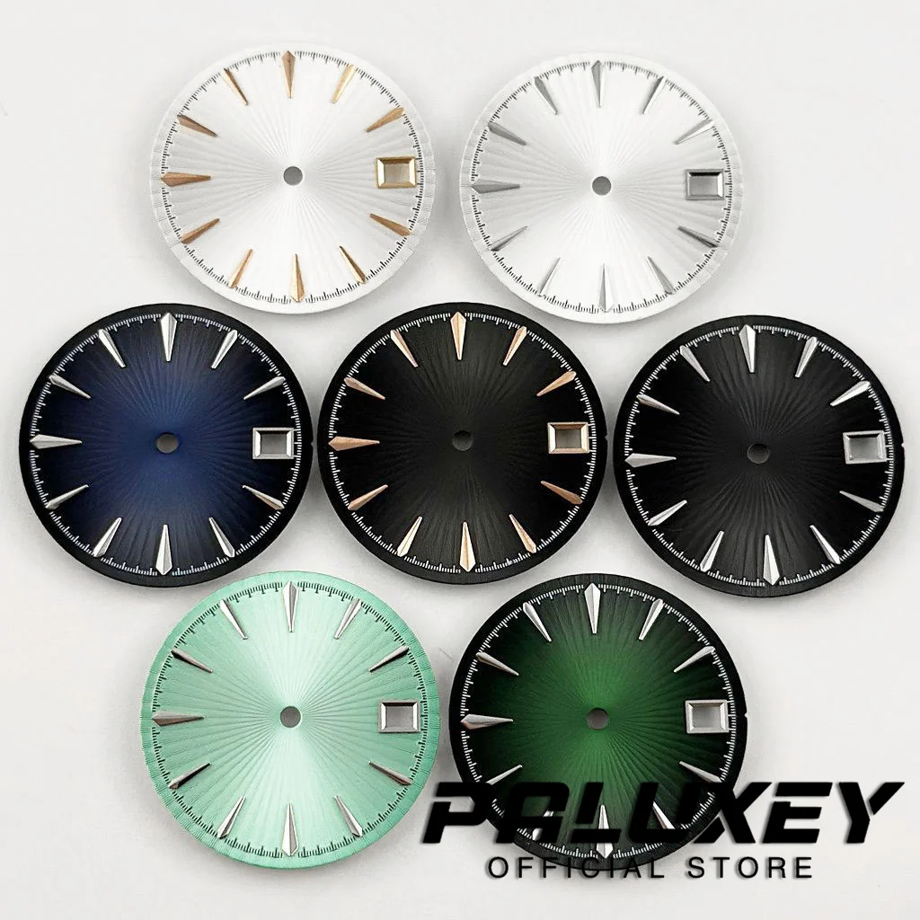 Cocktails 29mm Watch Dial For NH35 NH38 Movement Replacement Cocktails Watch Faces Parts Fit 3 O'clock 3.8 O'clock Case Crown