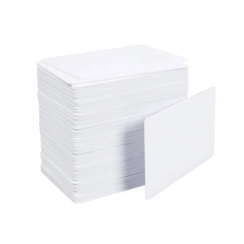 

100pcs a lot Inkjet Printable NFC Blank Cards Ntag213/Ntag215/Ntag216 Rewritable White PVC RFID Card