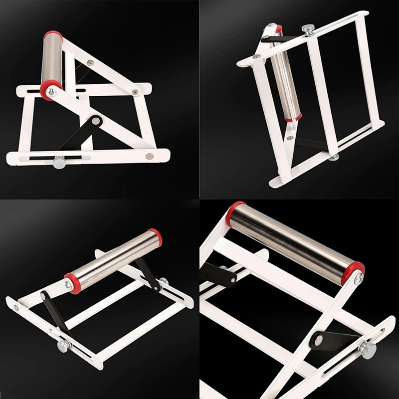 3 PCS Adjustable Cutting Machine Support Frame, Table Saw Stand Height Adjustable, Work Support Stand, Angle Grinder Holder