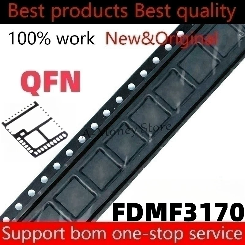 (2-5pcs)FDMF3170 QFN-39