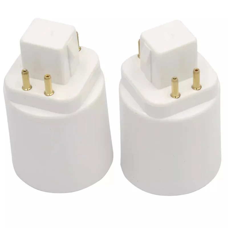 5PCS G24 Lamp Holder Converter E27 G24 Base Converter to E27 Base Lamp Holder 2-pin 4-pin  Long  Pin Short Pin