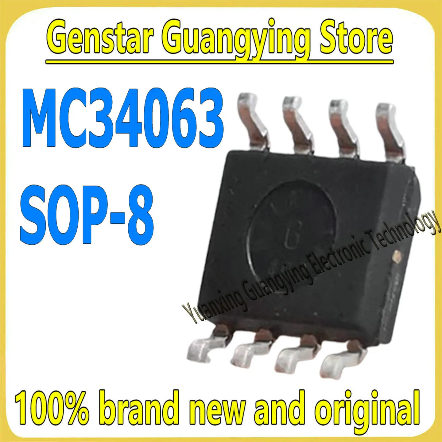 (10 pieces) MC34063A MC34063 34063 SOP-8 DC/DC Converter Control Chip, 100% Brand New