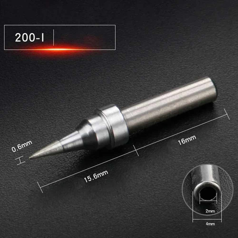 BY200 High-Frequency Electric Soldering Iron Tip Sting For 203/204 Hakkko Atten Soldering Station Welding Tools Iron Tip